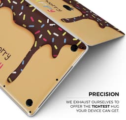 image-Donut Worry Be Happy - Skin Decal Wrap Kit Compatible with the Apple