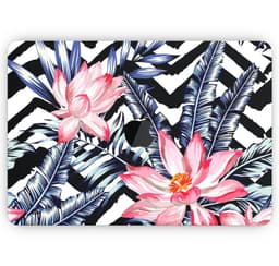 image-Vivid Tropical Chevron Floral v1 - Skin Decal Wrap Kit Compatible with