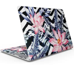image-Vivid Tropical Chevron Floral v1 - Skin Decal Wrap Kit Compatible with