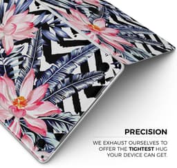 image-Vivid Tropical Chevron Floral v1 - Skin Decal Wrap Kit Compatible with