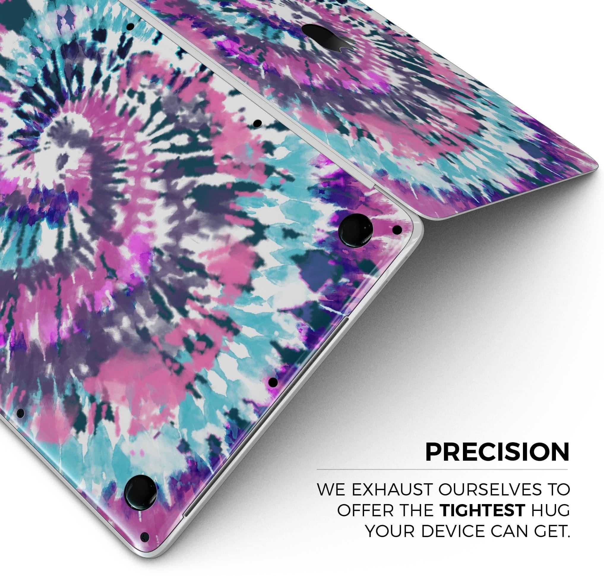 image-Spiral Tie Dye V3 - Skin Decal Wrap Kit Compatible with the Apple