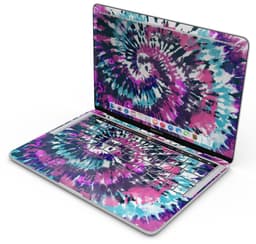 image-Spiral Tie Dye V3 - Skin Decal Wrap Kit Compatible with the Apple