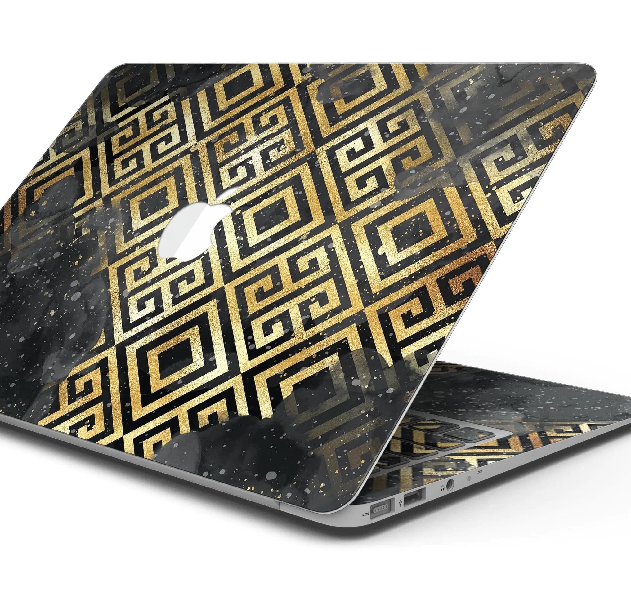 image-Karamfila Watercolor & Gold V2 - Skin Decal Wrap Kit Compatible with