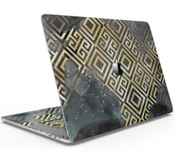 image-Karamfila Watercolor & Gold V2 - Skin Decal Wrap Kit Compatible with
