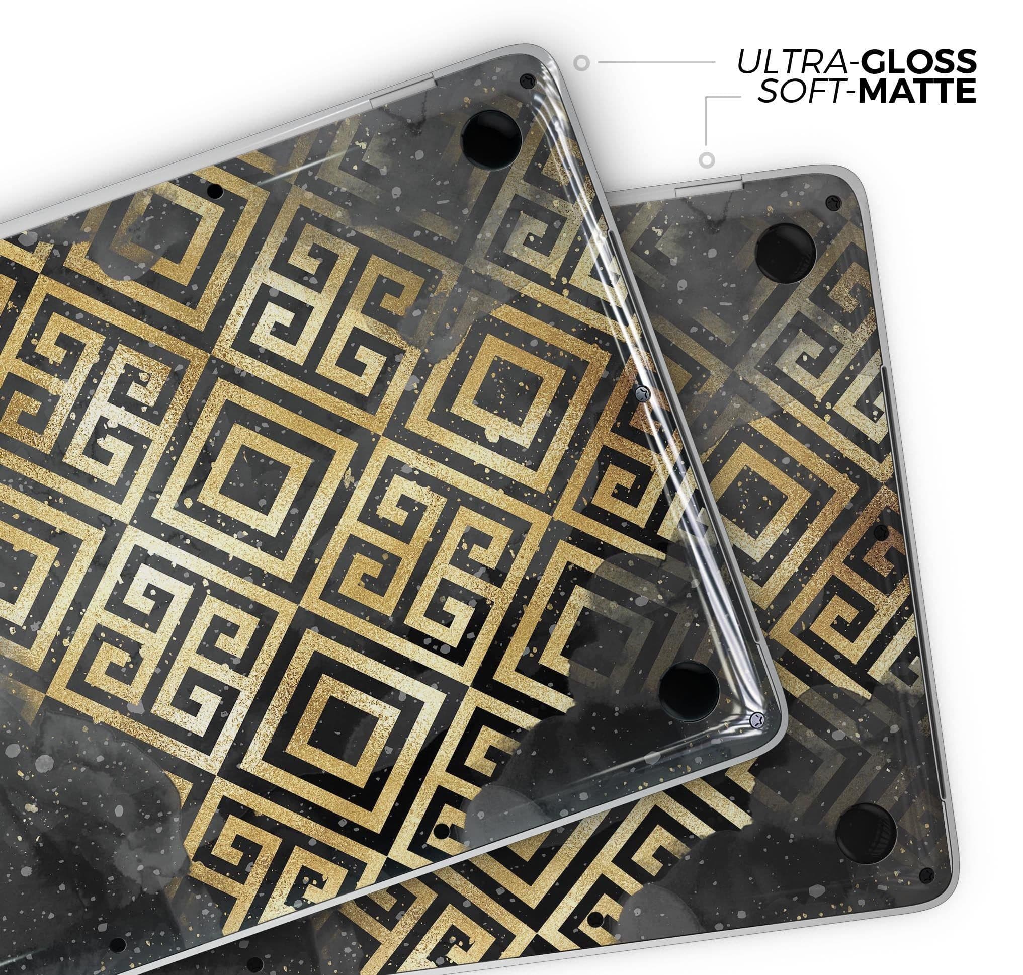 image-Karamfila Watercolor & Gold V2 - Skin Decal Wrap Kit Compatible with