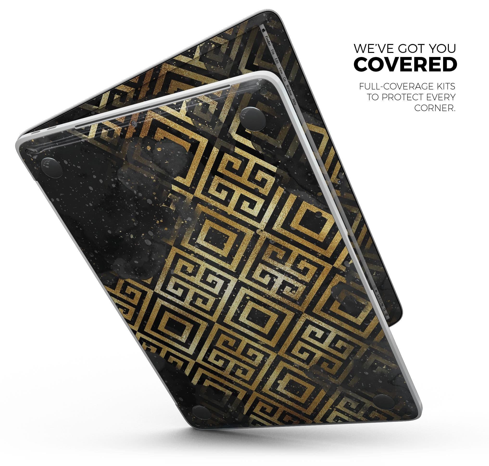 image-Karamfila Watercolor & Gold V2 - Skin Decal Wrap Kit Compatible with