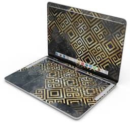 image-Karamfila Watercolor & Gold V2 - Skin Decal Wrap Kit Compatible with