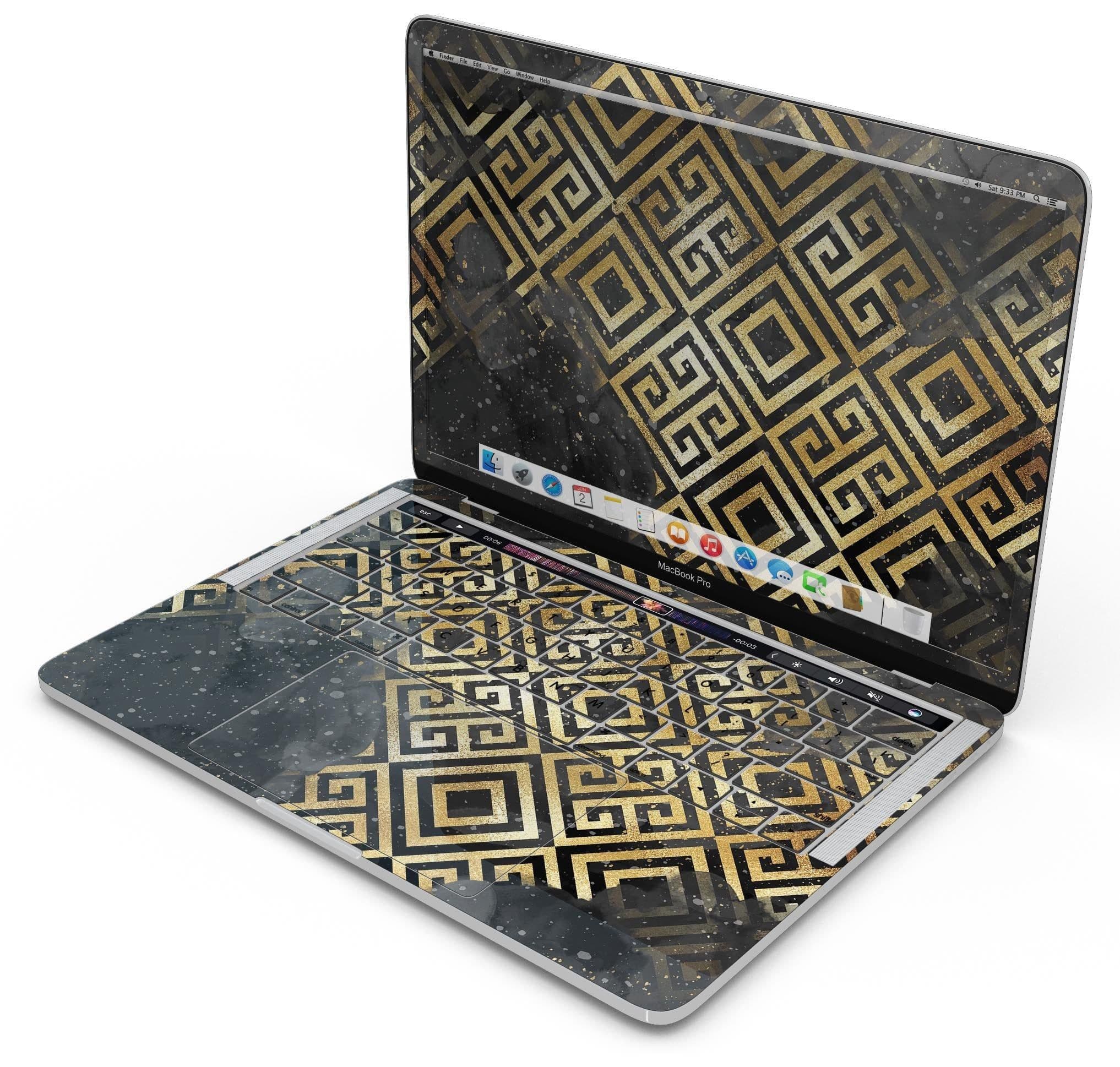 image-Karamfila Watercolor & Gold V2 - Skin Decal Wrap Kit Compatible with