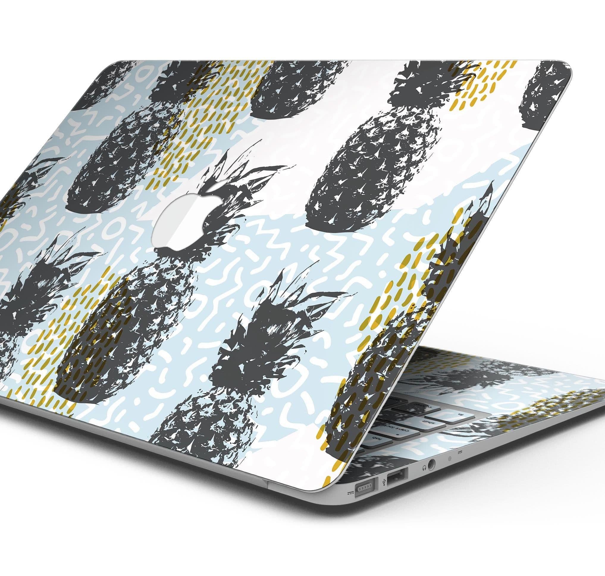 image-Retro Summer Pineapple v5 - Skin Decal Wrap Kit Compatible with the