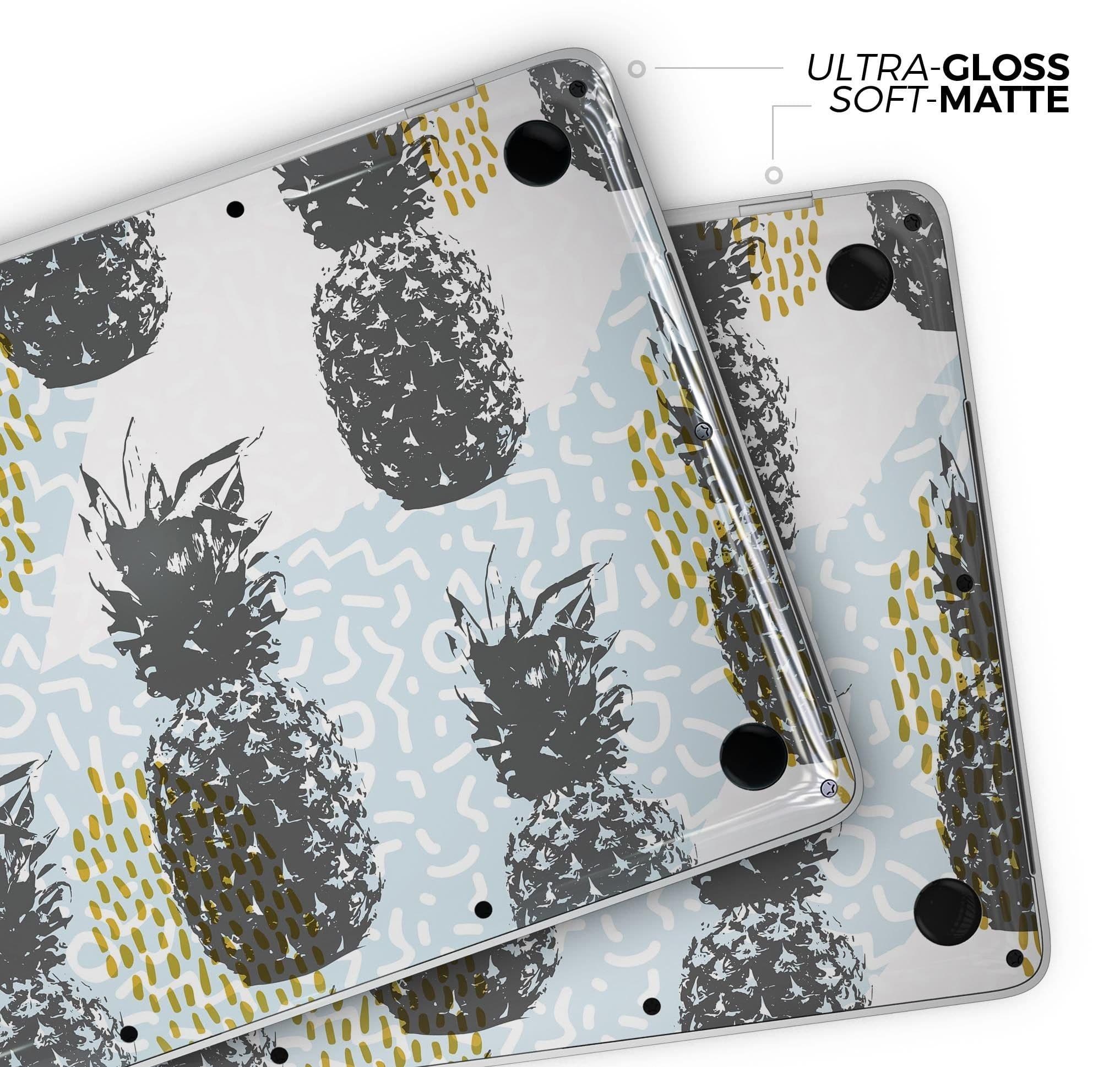 image-Retro Summer Pineapple v5 - Skin Decal Wrap Kit Compatible with the