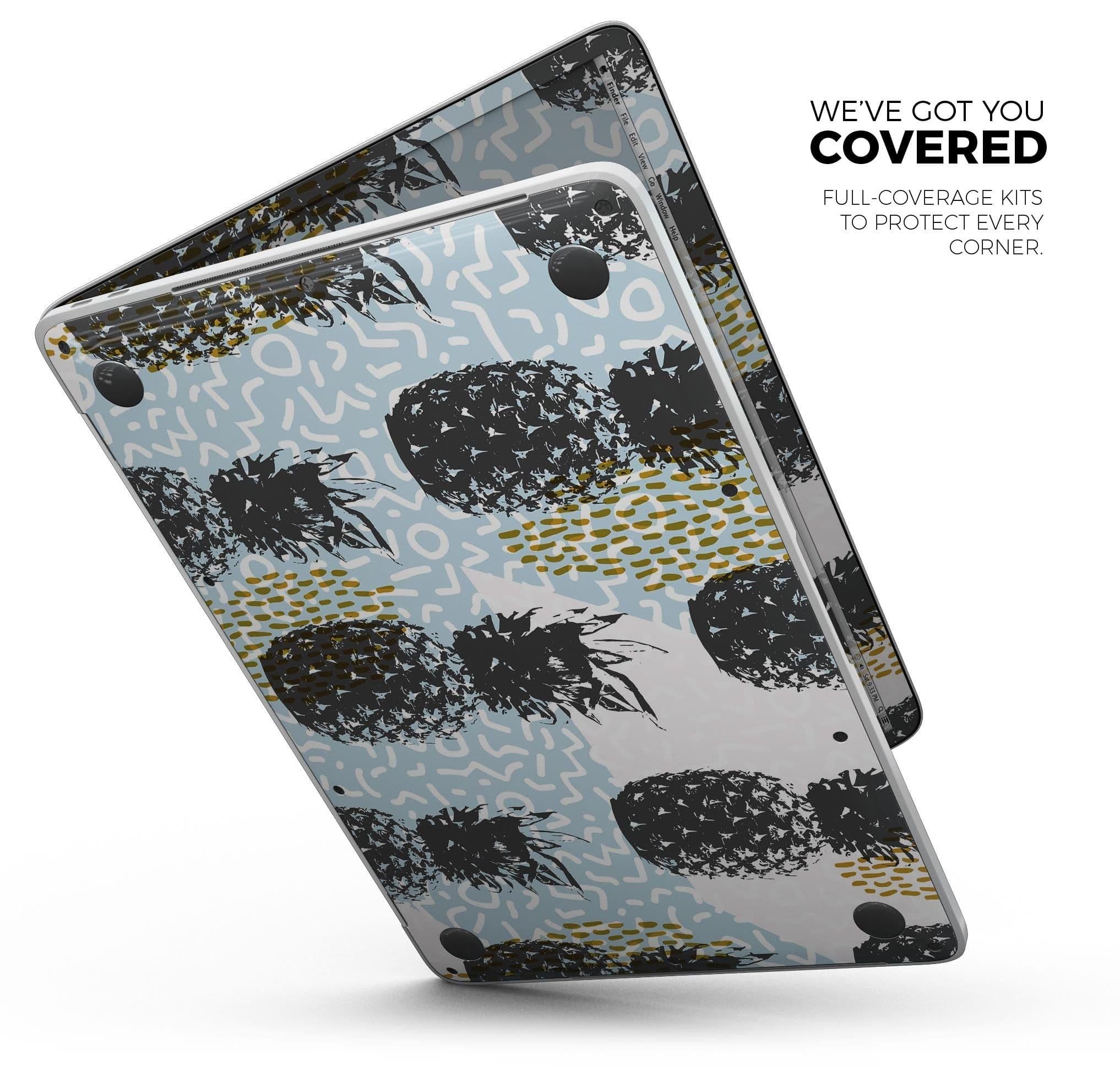 image-Retro Summer Pineapple v5 - Skin Decal Wrap Kit Compatible with the