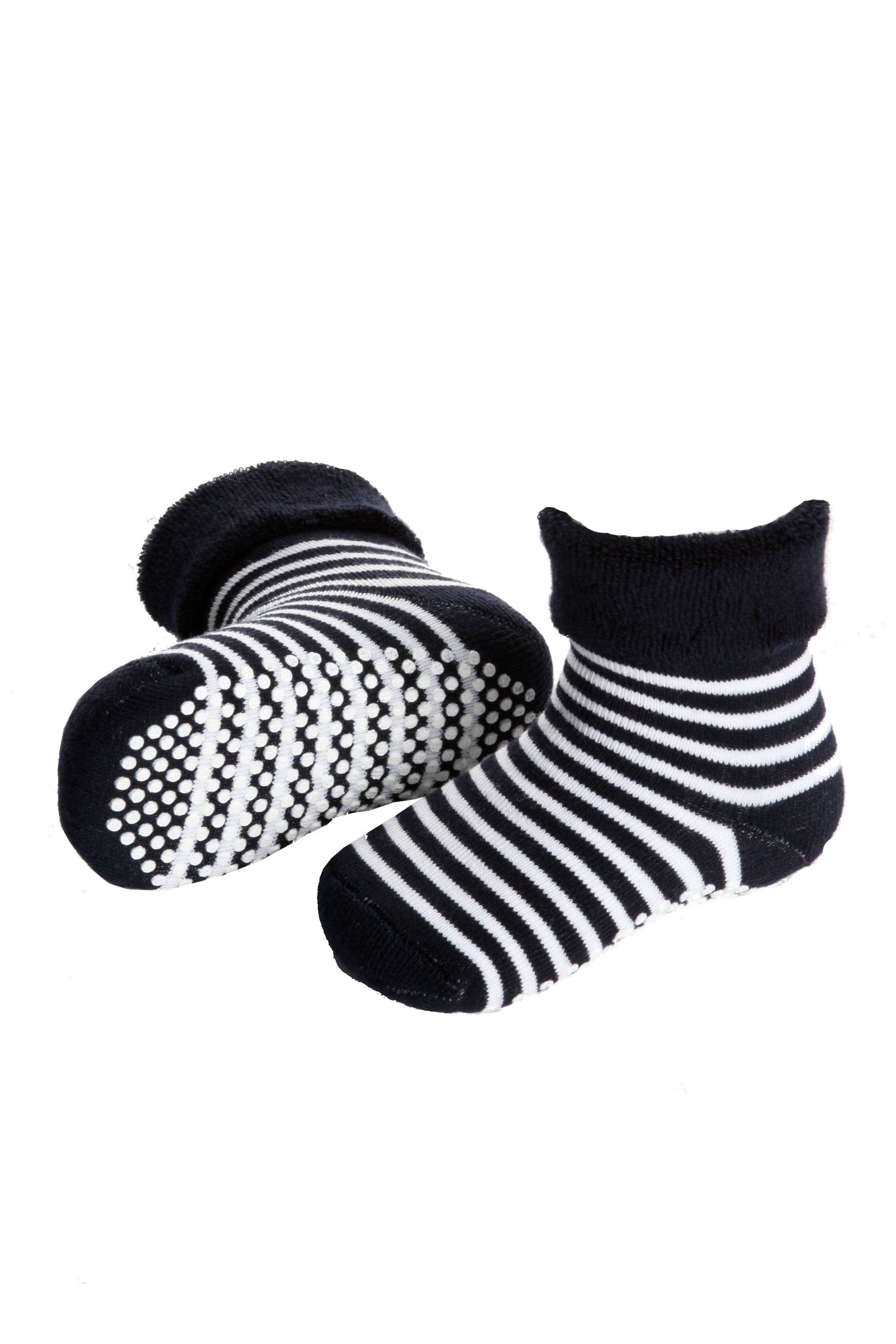 image-MADIS dark blue cotton baby socks