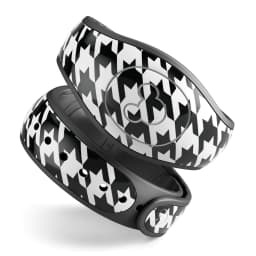 image-Black and White Houndstooth Pattern - Decal Skin Wrap Kit for the