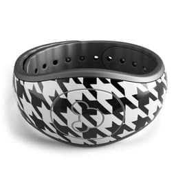 image-Black and White Houndstooth Pattern - Decal Skin Wrap Kit for the