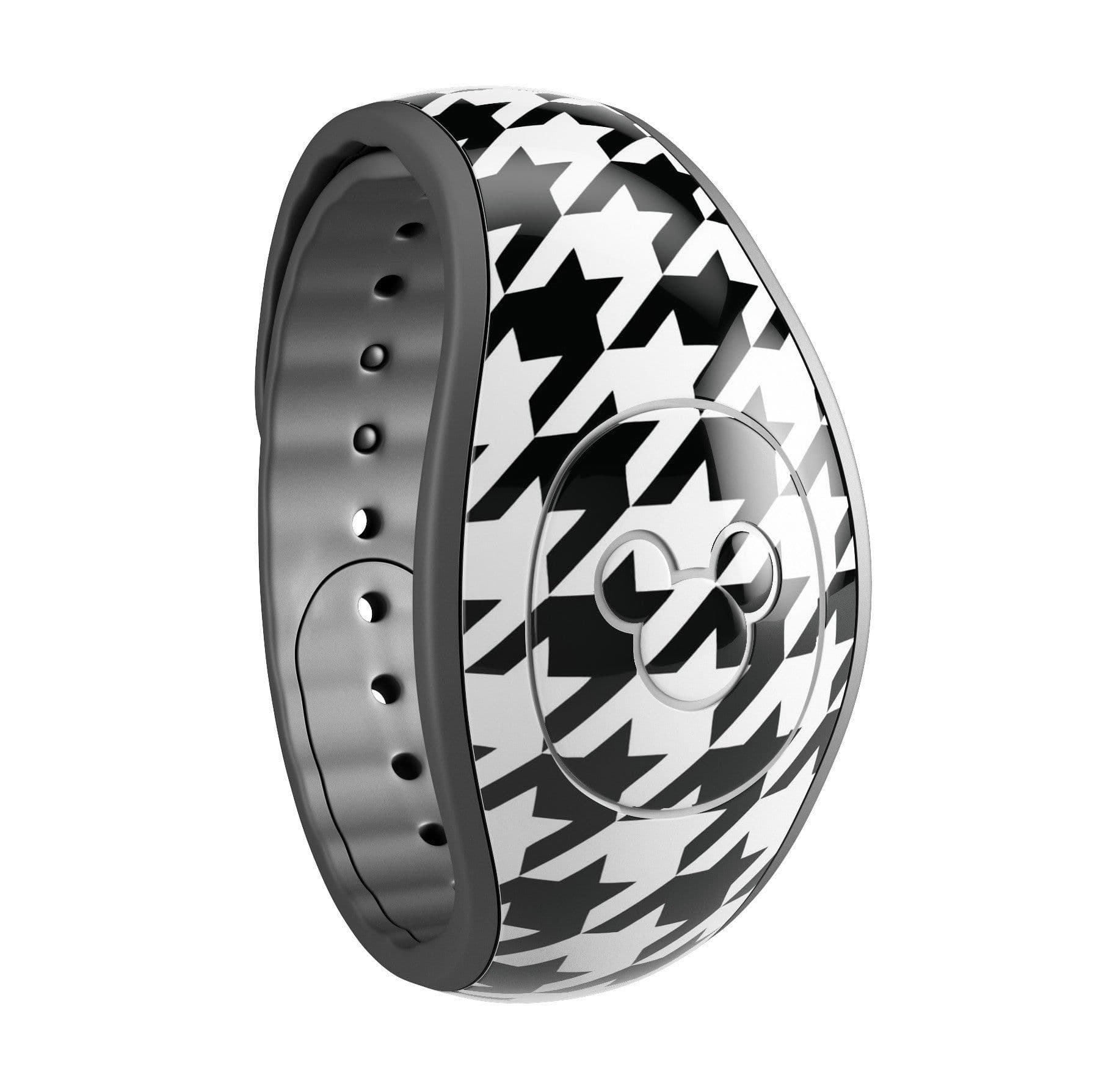 image-Black and White Houndstooth Pattern - Decal Skin Wrap Kit for the