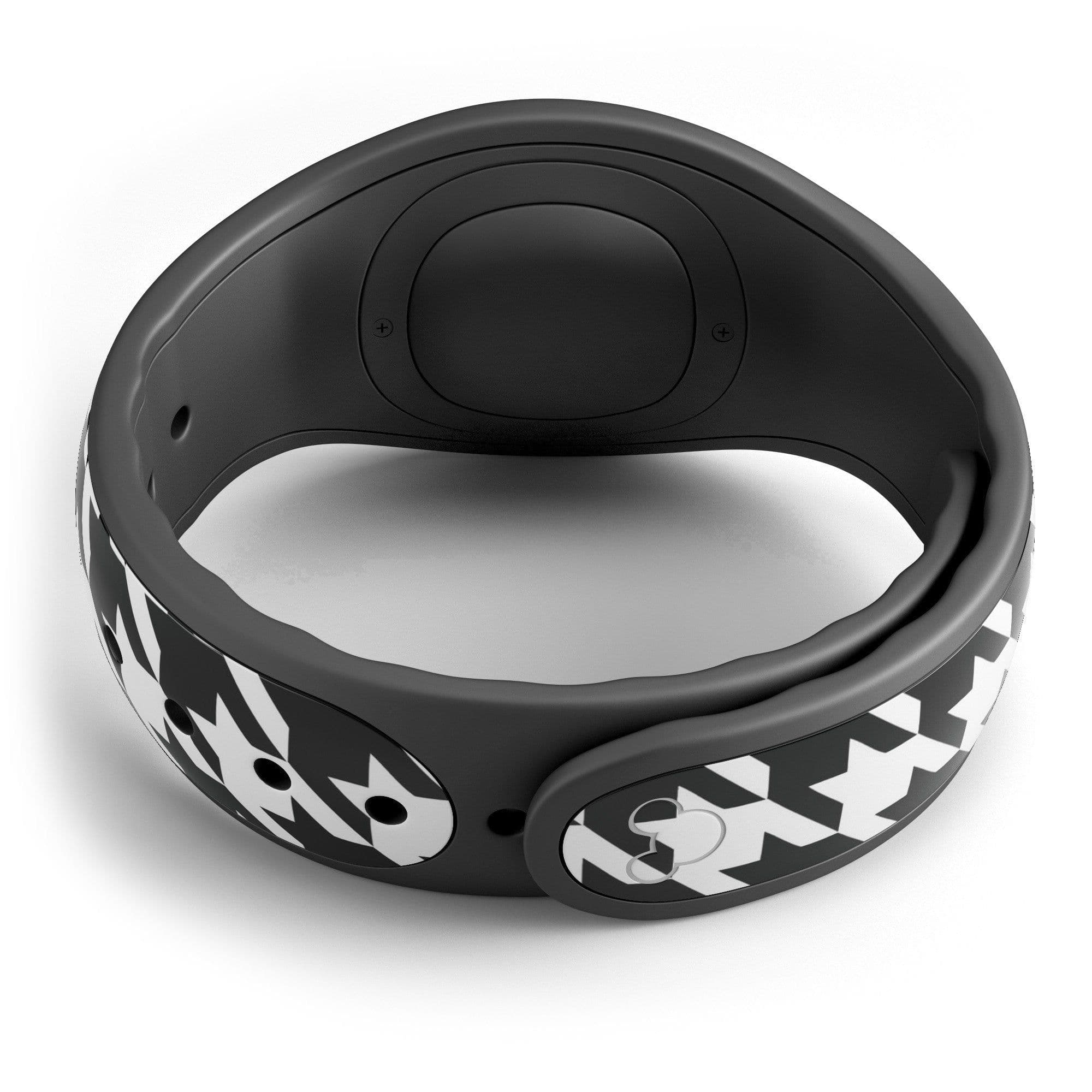image-Black and White Houndstooth Pattern - Decal Skin Wrap Kit for the