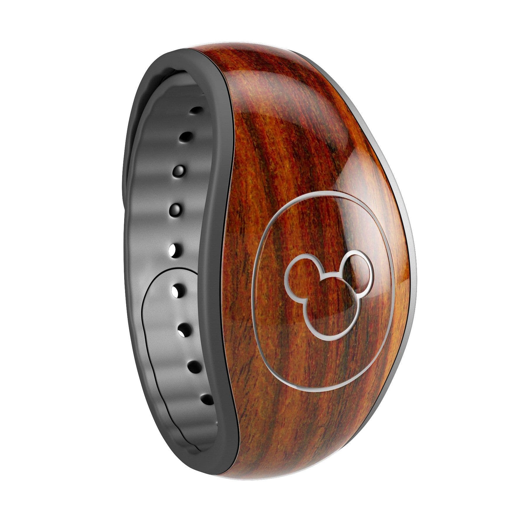 image-Bright Red Ebony Woodgrain - Decal Skin Wrap Kit for the Disney Magic