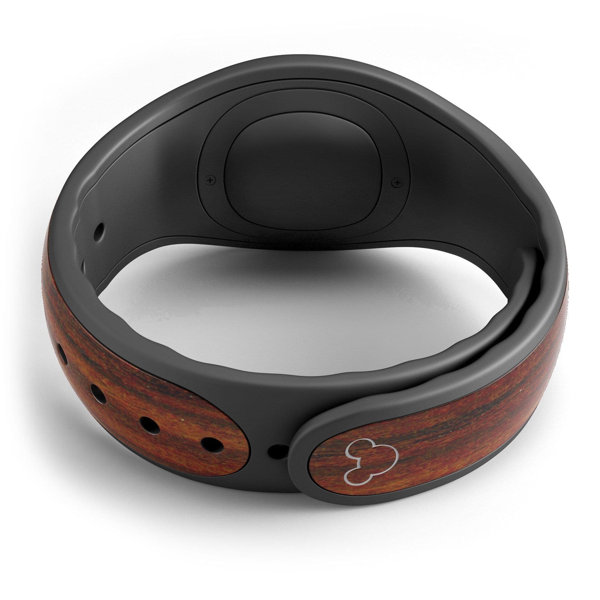 image-Bright Red Ebony Woodgrain - Decal Skin Wrap Kit for the Disney Magic