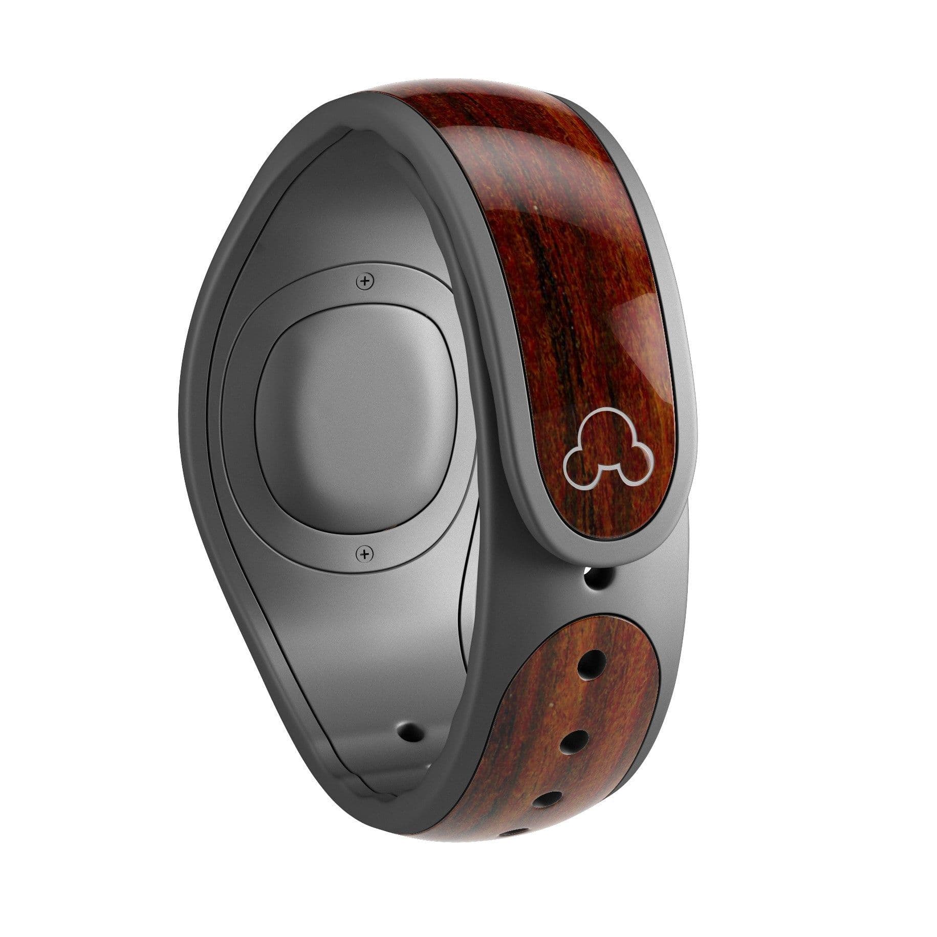 image-Bright Red Ebony Woodgrain - Decal Skin Wrap Kit for the Disney Magic