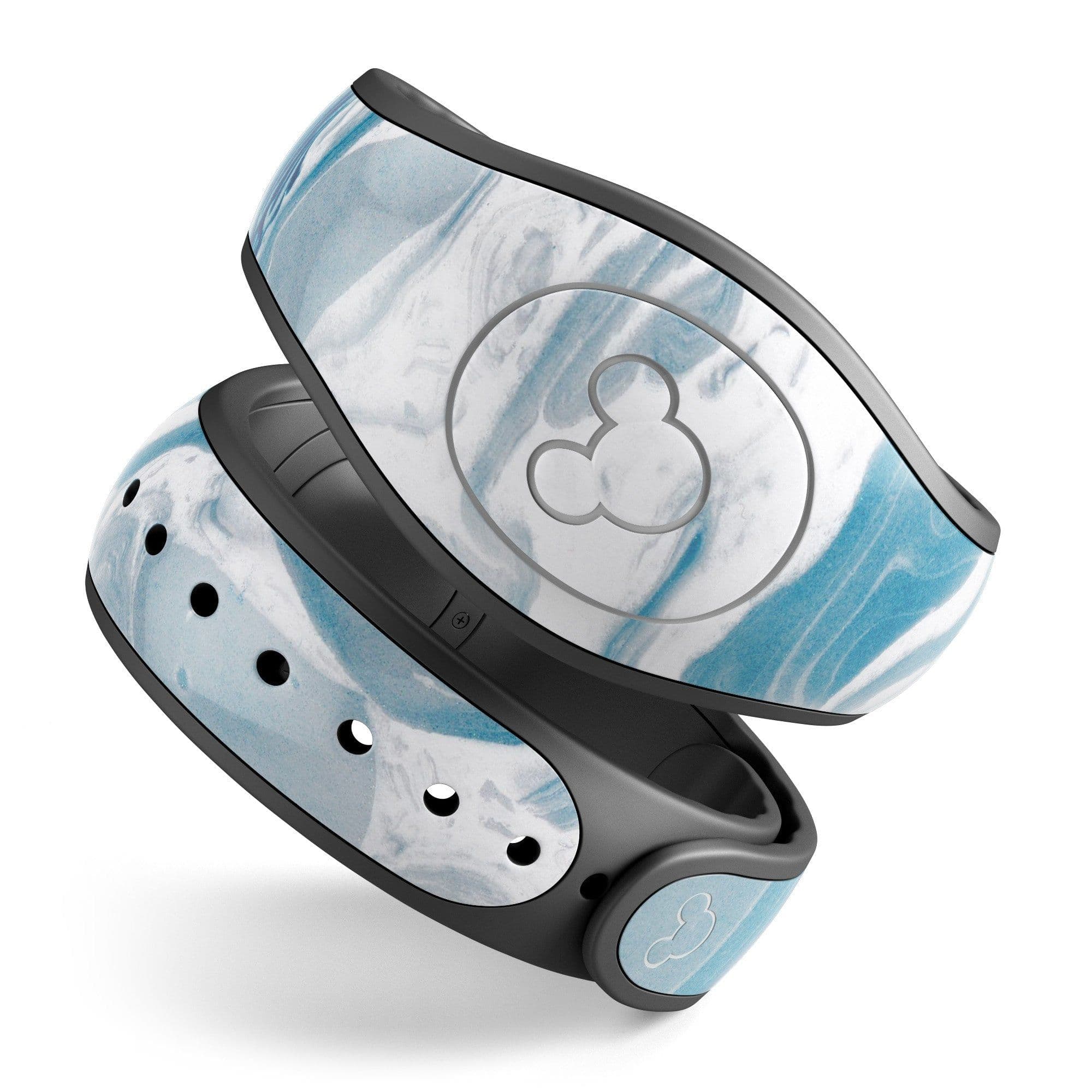 image-Mixtured Blue 57 Textured Marble - Decal Skin Wrap Kit for the Disney