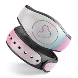 image-Marbleized Soft Pink - Decal Skin Wrap Kit for the Disney Magic Band
