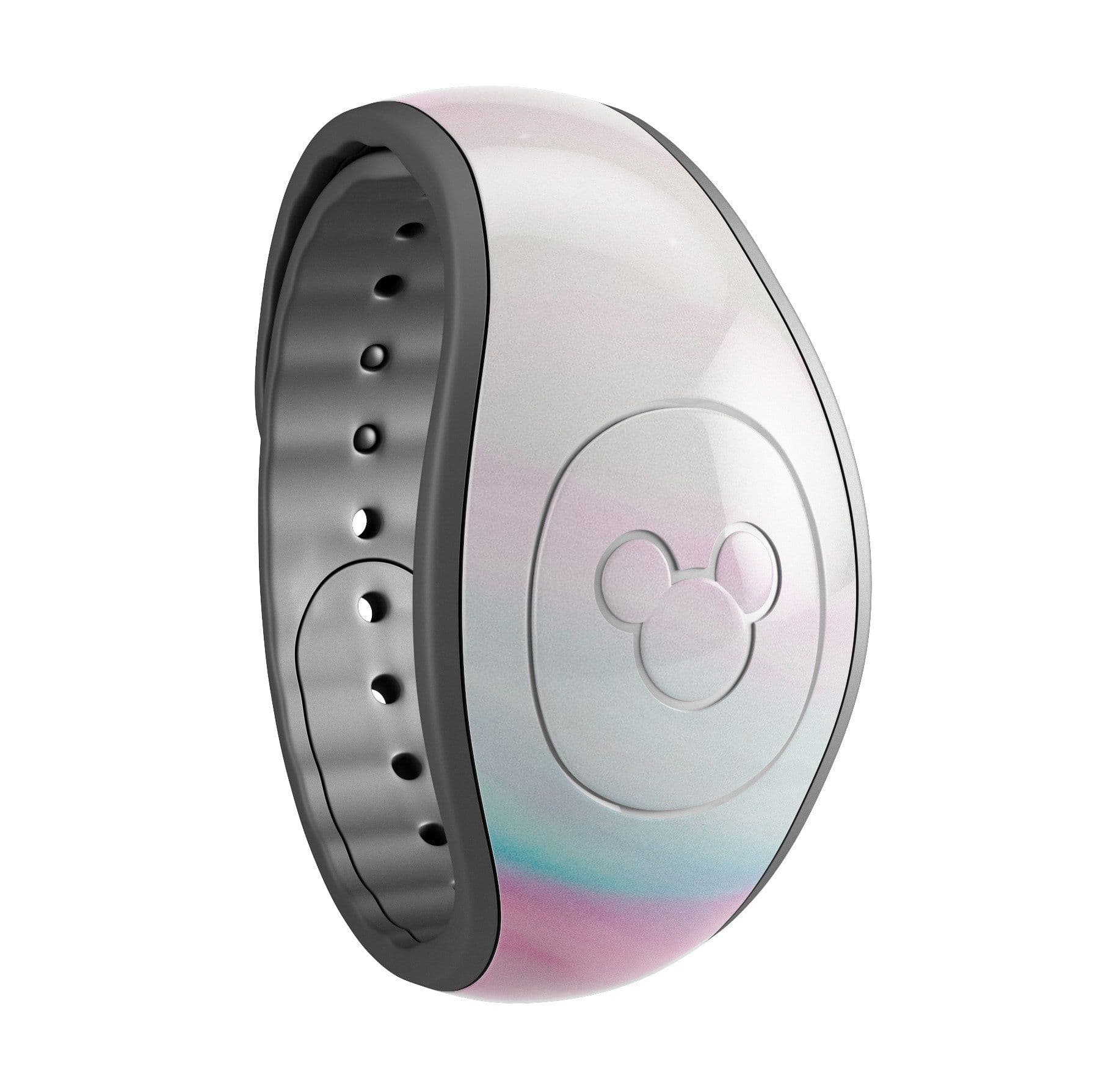 image-Marbleized Soft Pink - Decal Skin Wrap Kit for the Disney Magic Band