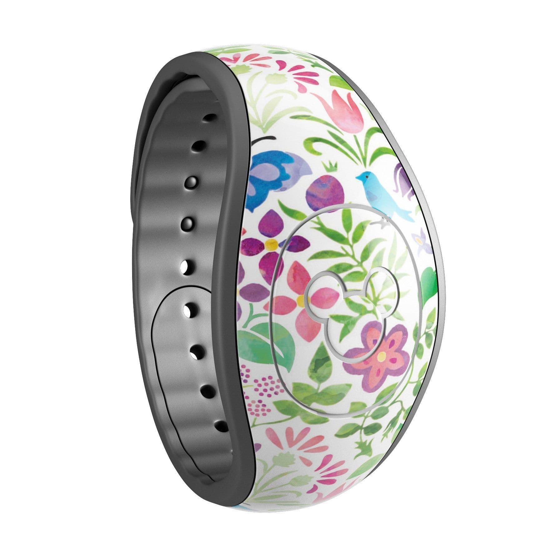 image-Butterflies and Flowers Watercolor Pattern V2 - Decal Skin Wrap Kit