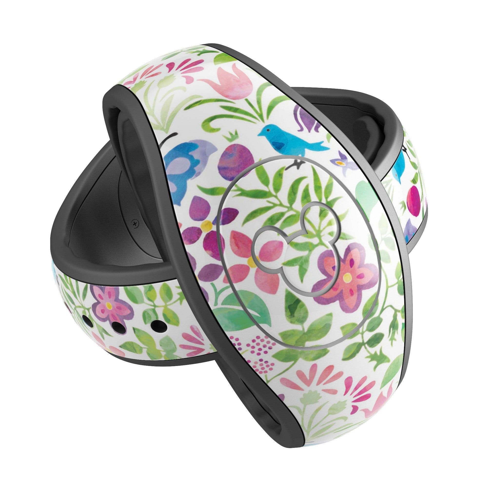 image-Butterflies and Flowers Watercolor Pattern V2 - Decal Skin Wrap Kit
