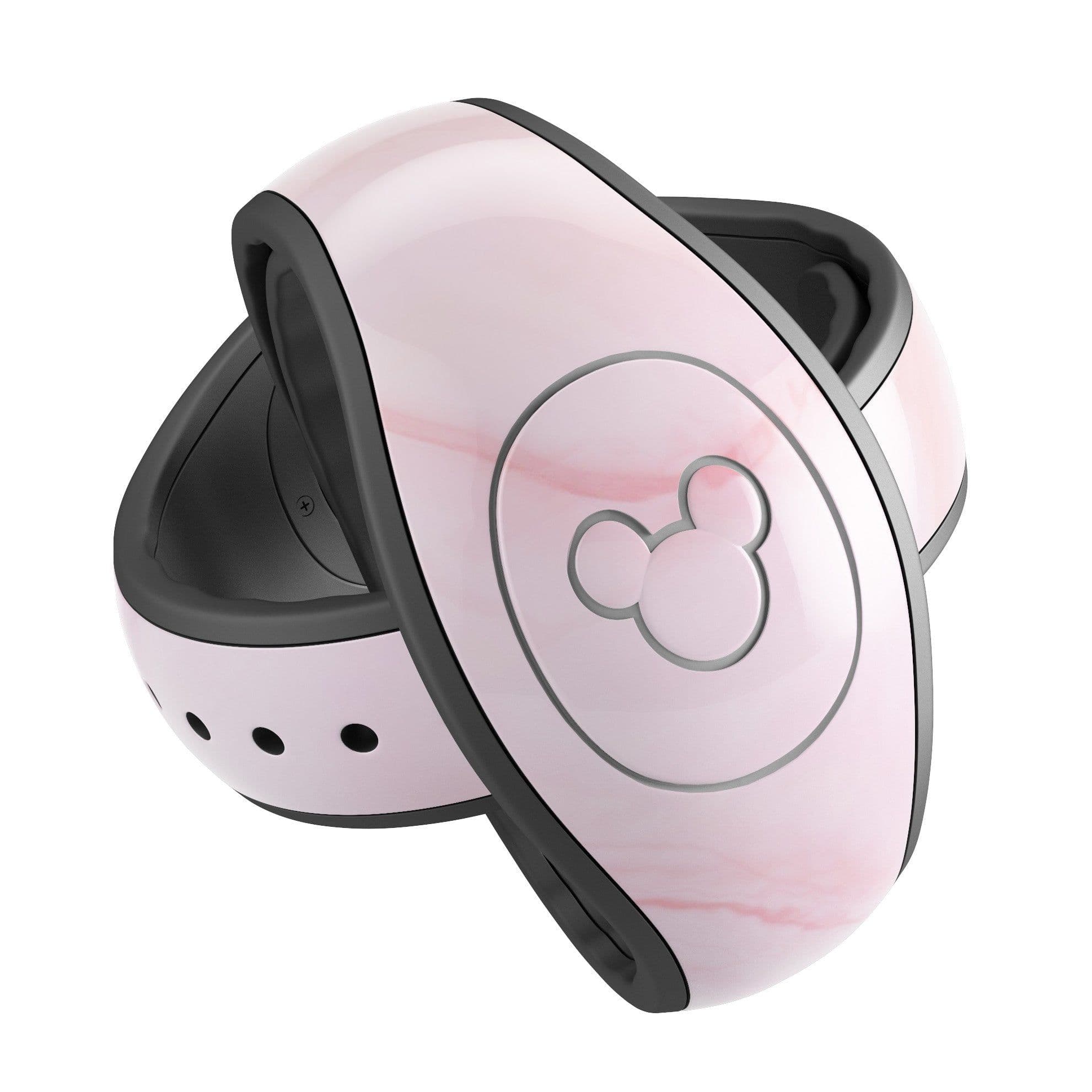 image-Marble Surface V1 Pink - Decal Skin Wrap Kit for the Disney Magic Band