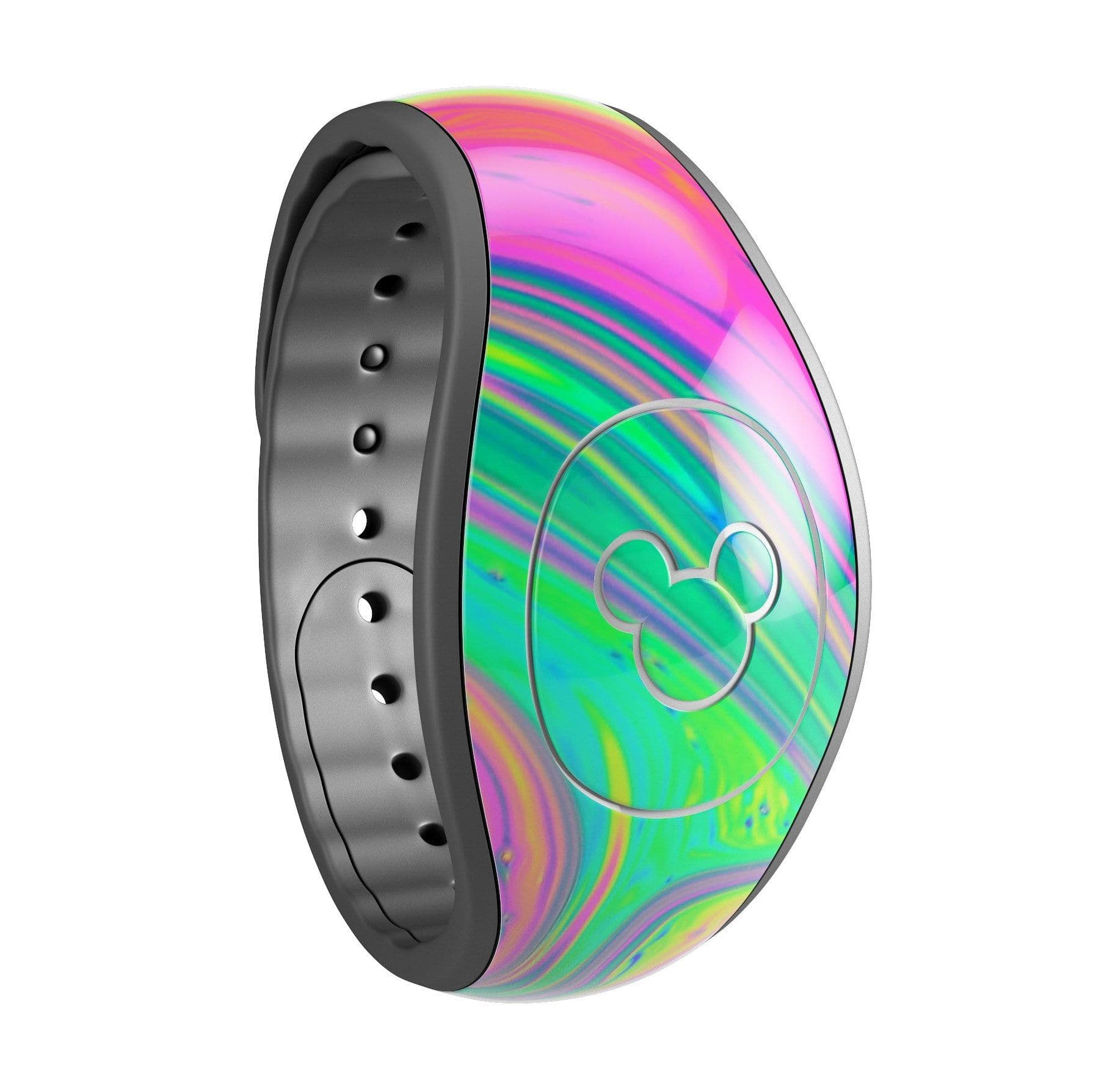 image-Neon Color Fushion V3 - Decal Skin Wrap Kit for the Disney Magic Band