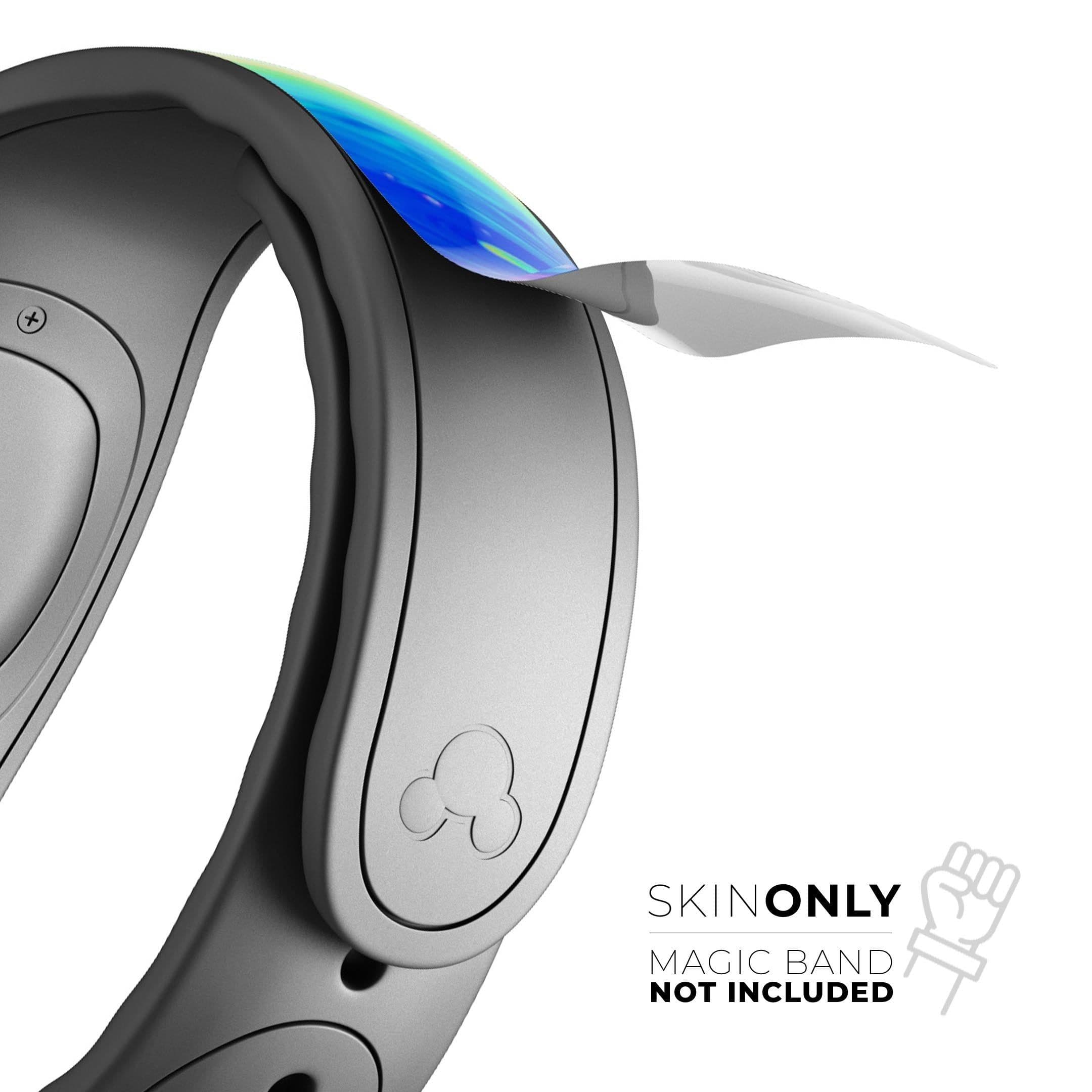 image-Neon Color Fushion V3 - Decal Skin Wrap Kit for the Disney Magic Band