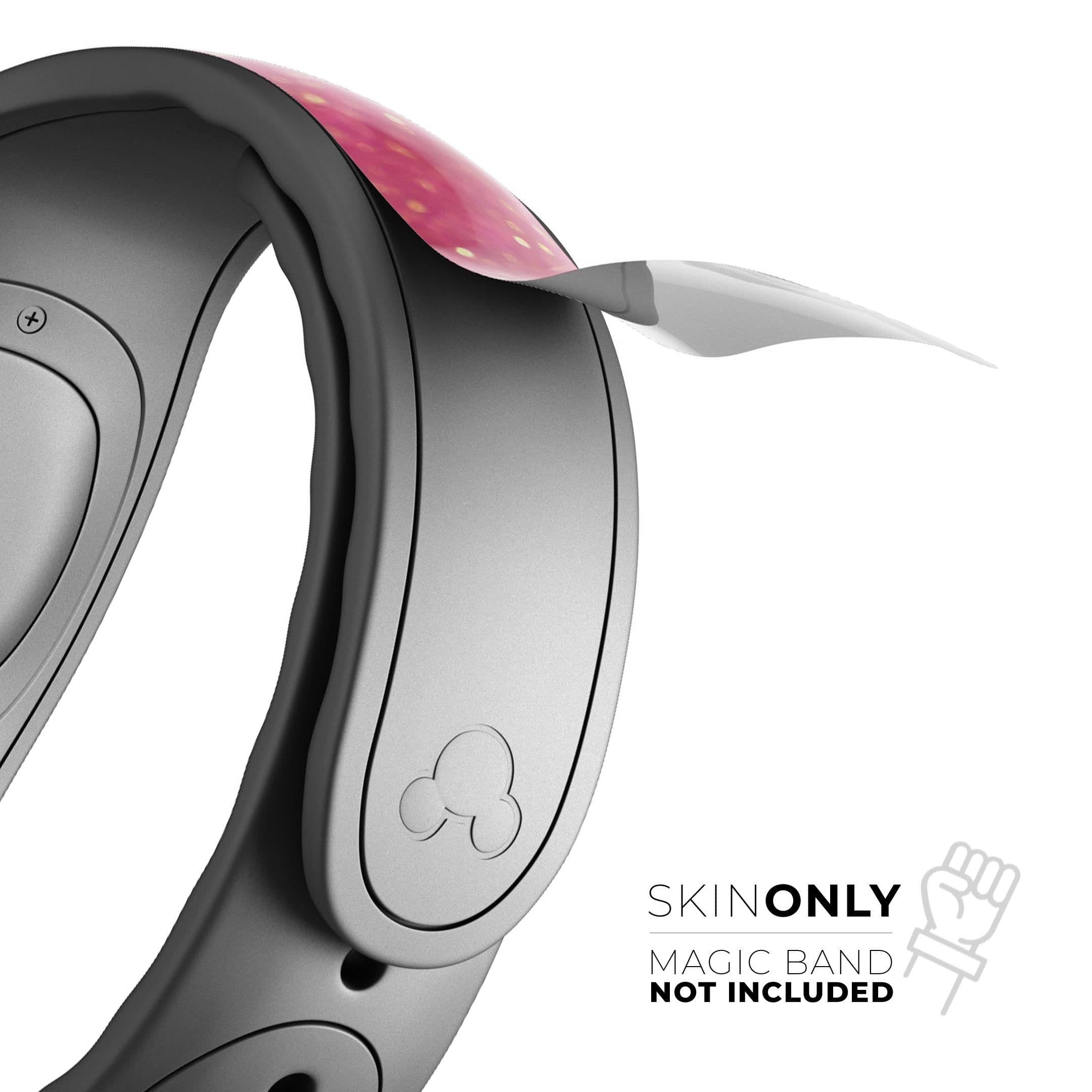 image-Glowing Pink and Gold Orbs of Light - Decal Skin Wrap Kit for the