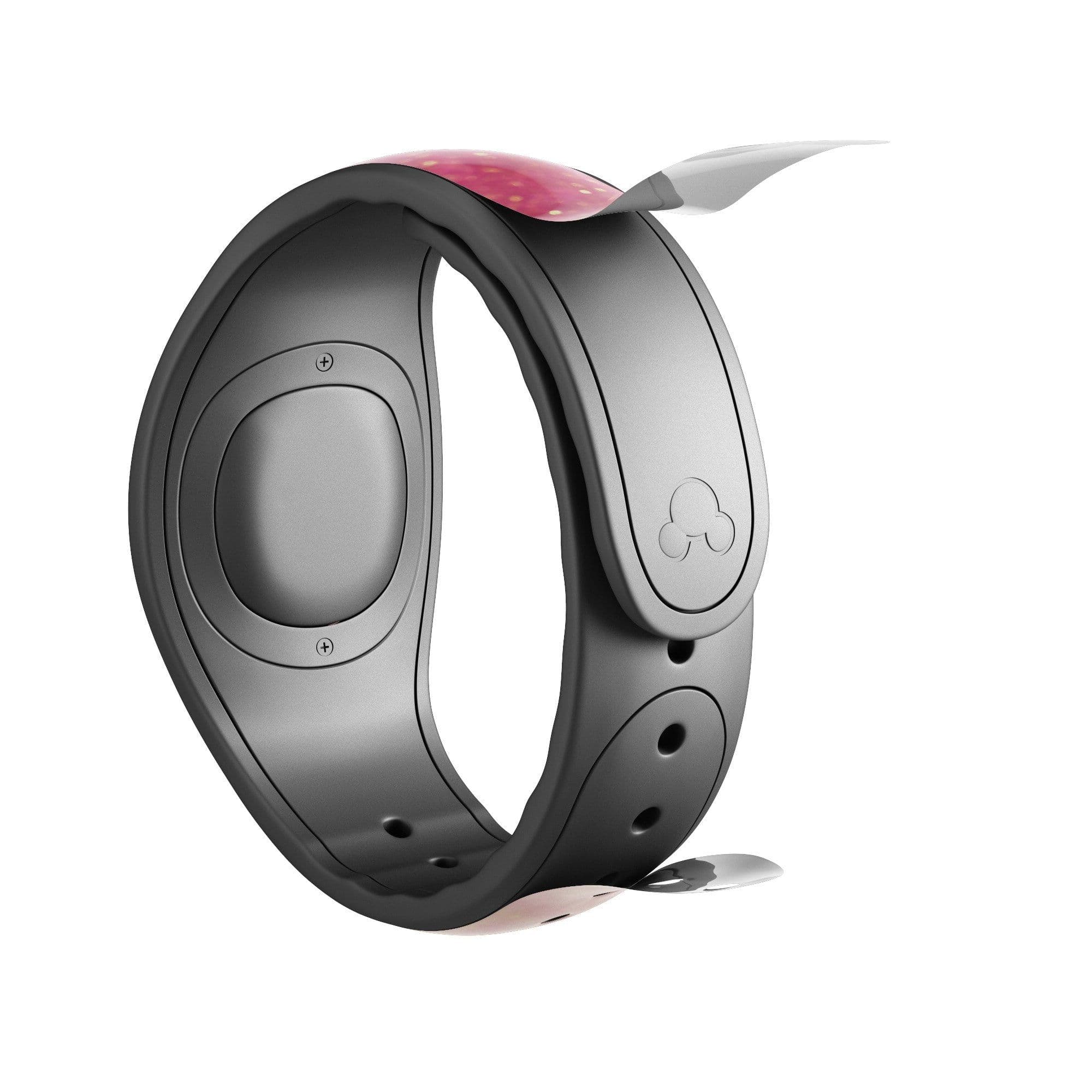 image-Glowing Pink and Gold Orbs of Light - Decal Skin Wrap Kit for the