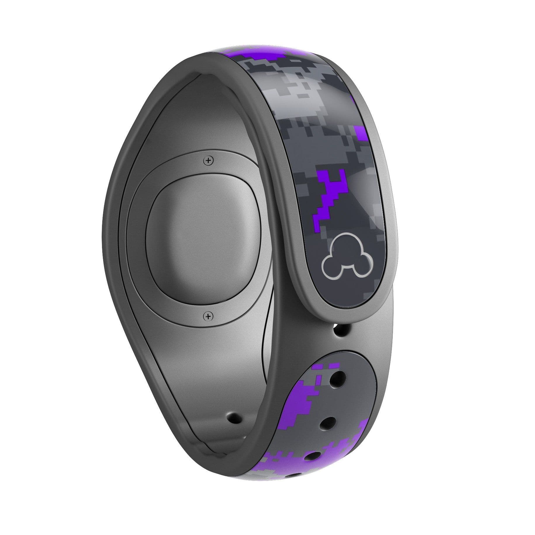 image-Bright Purple and Gray Digital Camouflage - Decal Skin Wrap Kit for