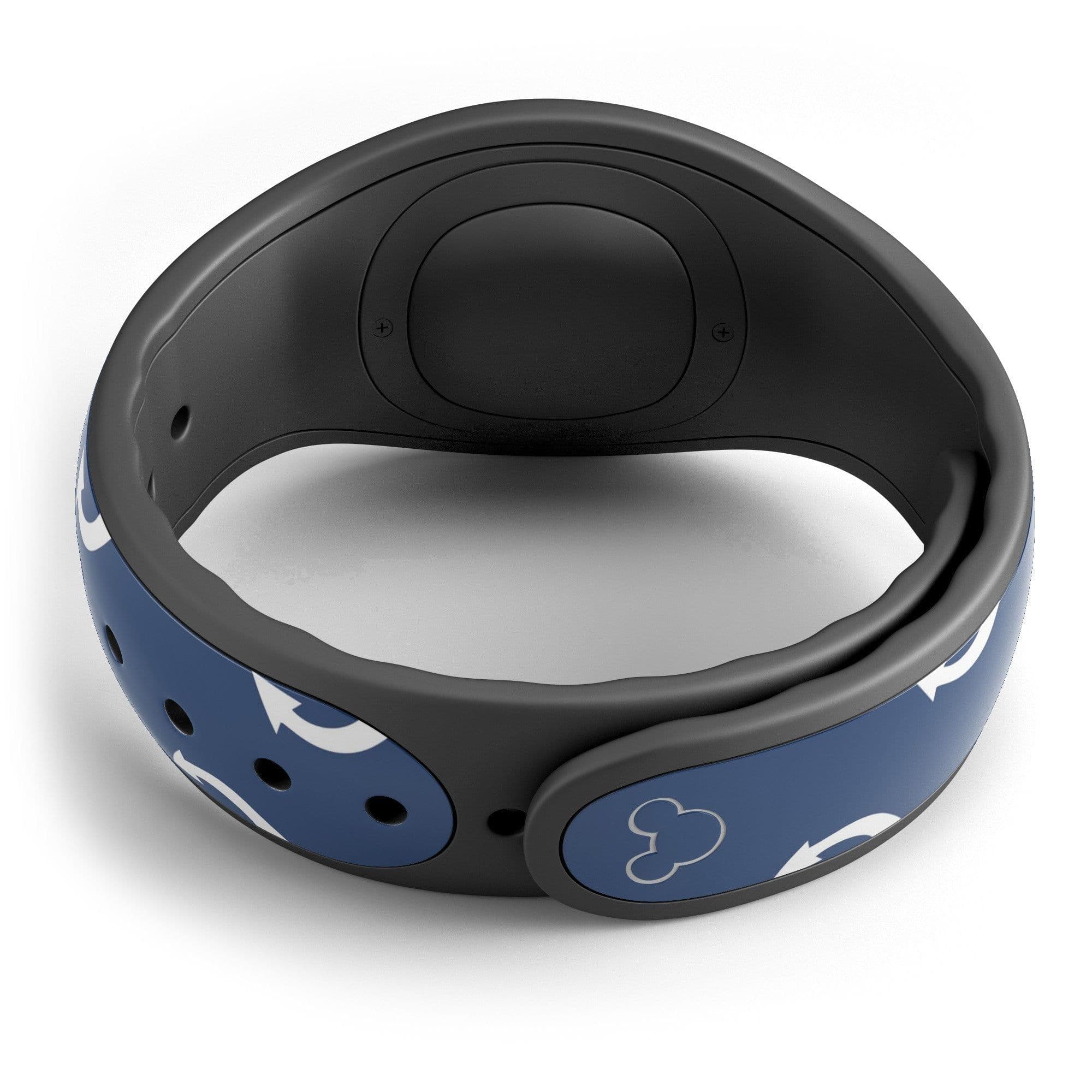 image-Navy and White Micro Anchors - Decal Skin Wrap Kit for the Disney
