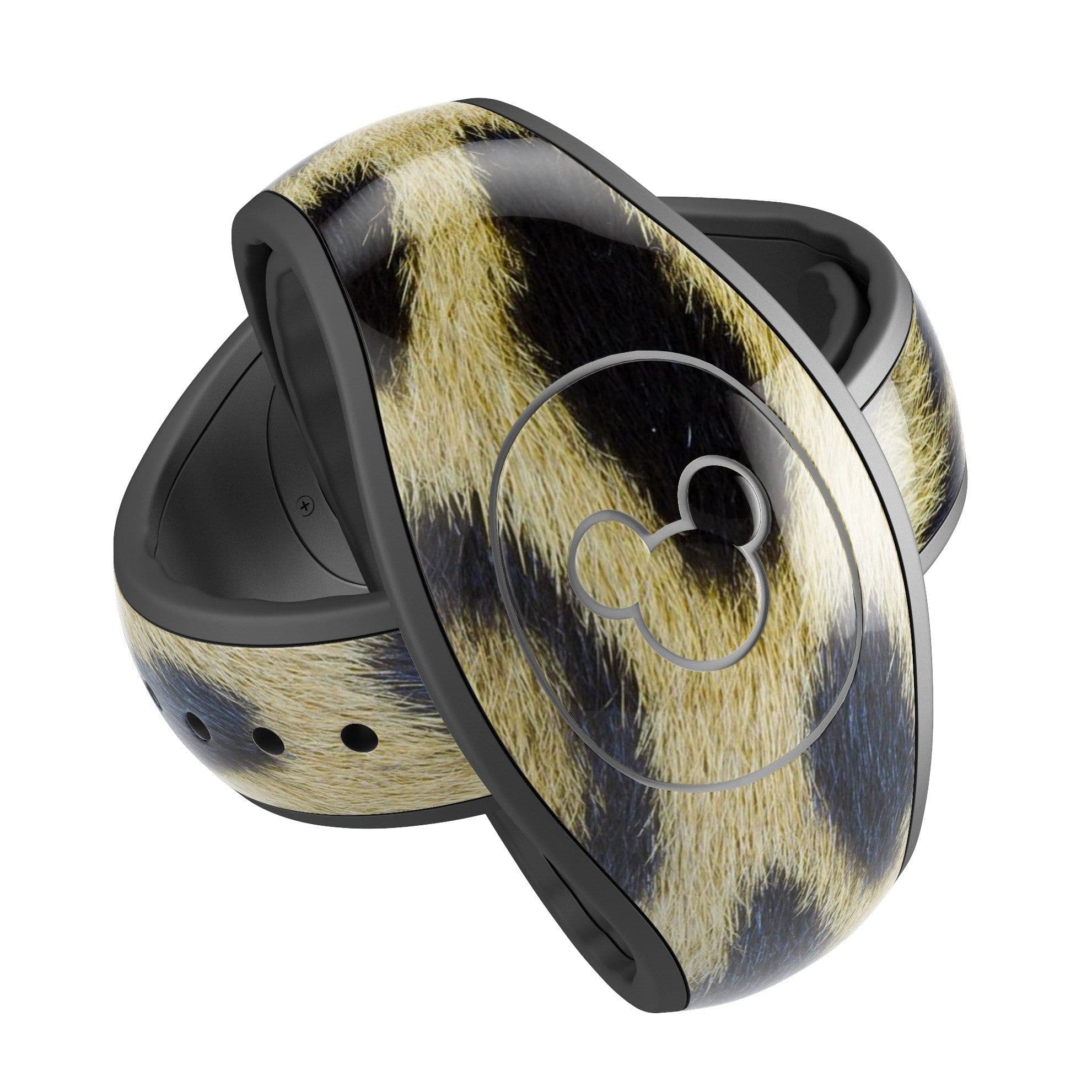 image-Real Leopard Hide V3 - Decal Skin Wrap Kit for the Disney Magic Band
