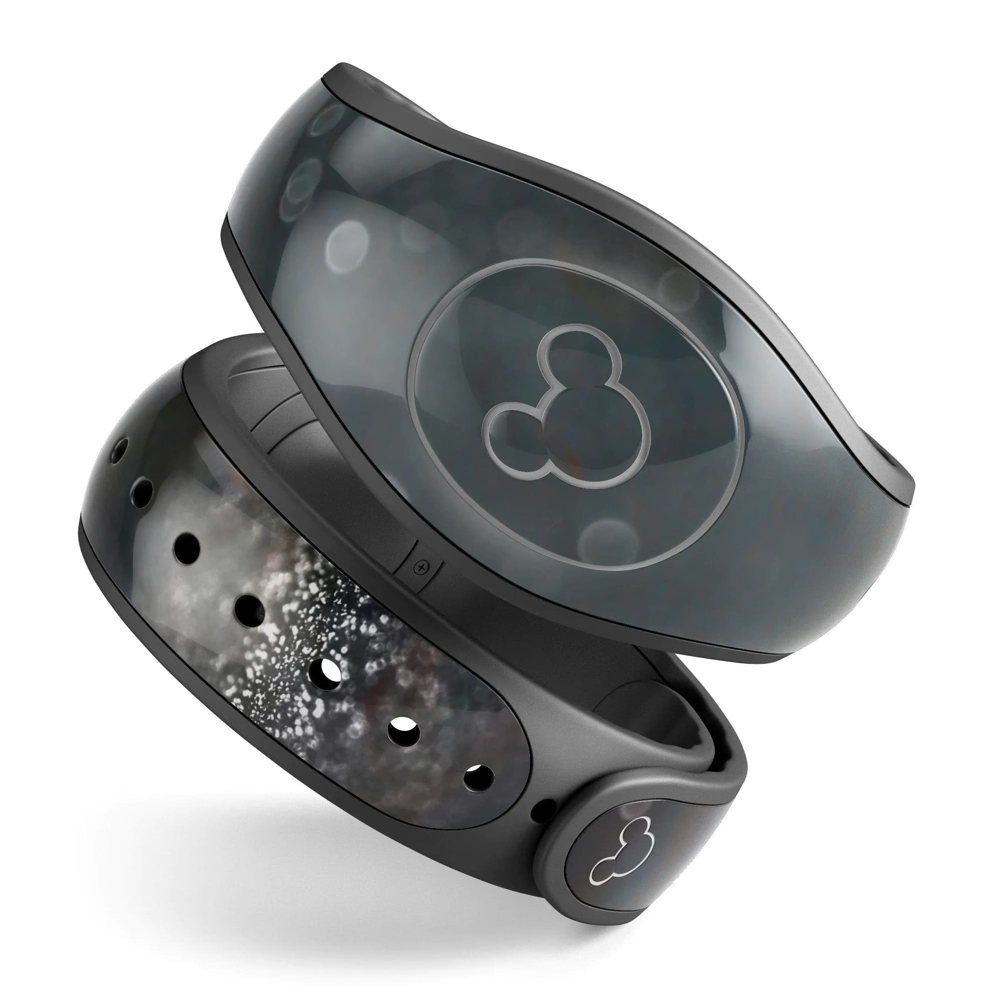 image-Black Unfocused Glowing Shimmer - Decal Skin Wrap Kit for the Disney