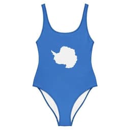 image-Maillot de Bain Femme – Drapeau de l'Antarctique – 1 Pièce