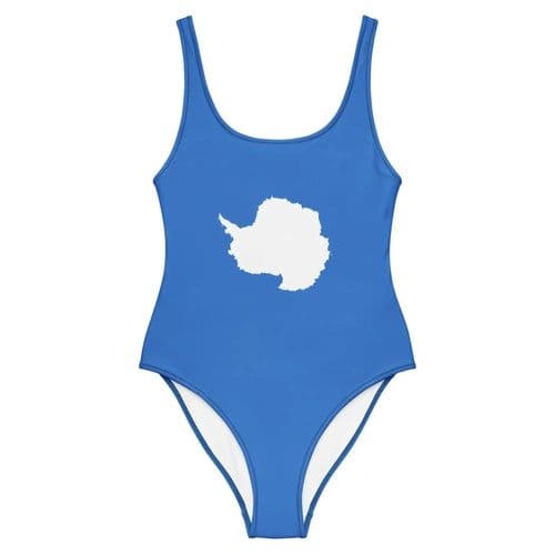 image-Maillot de Bain Femme – Drapeau de l'Antarctique – 1 Pièce