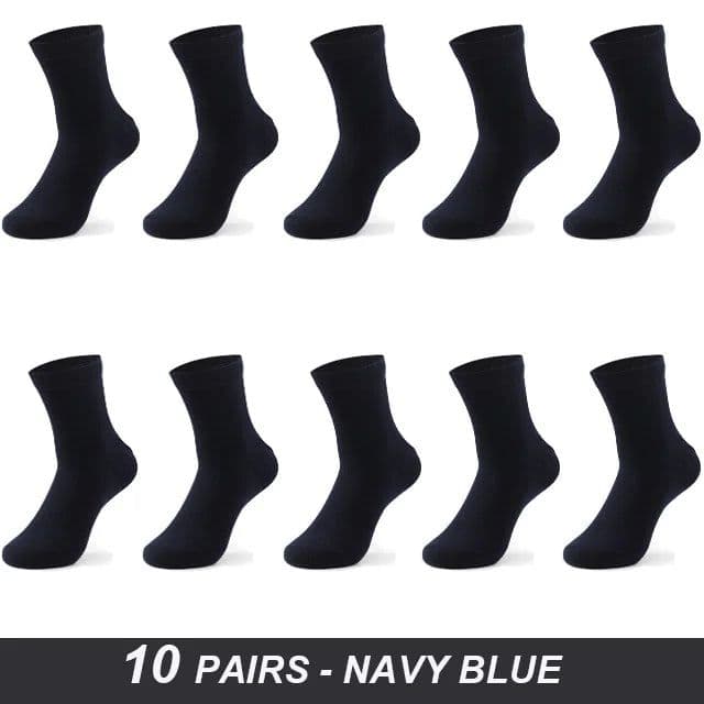 image-ZTOET Brand Men's Cotton Socks High Quality Black Business Soft Breathable Winter Male Long Socks New Style Plus Size (6-14)