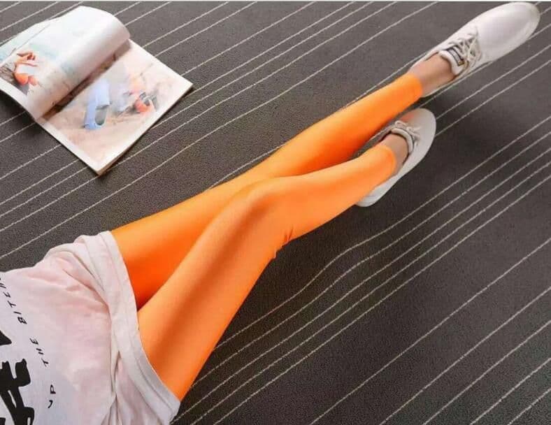 image-JAEBAEK Neon Leggings - High Stretch Comfort for Everyday Wear