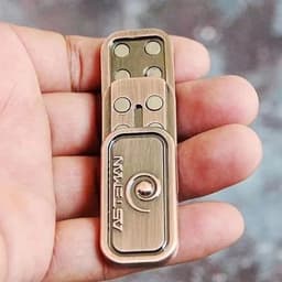 image-AHHLCLT Metal Skull Spin Toy - Stress Relief EDC Fidget for Adults