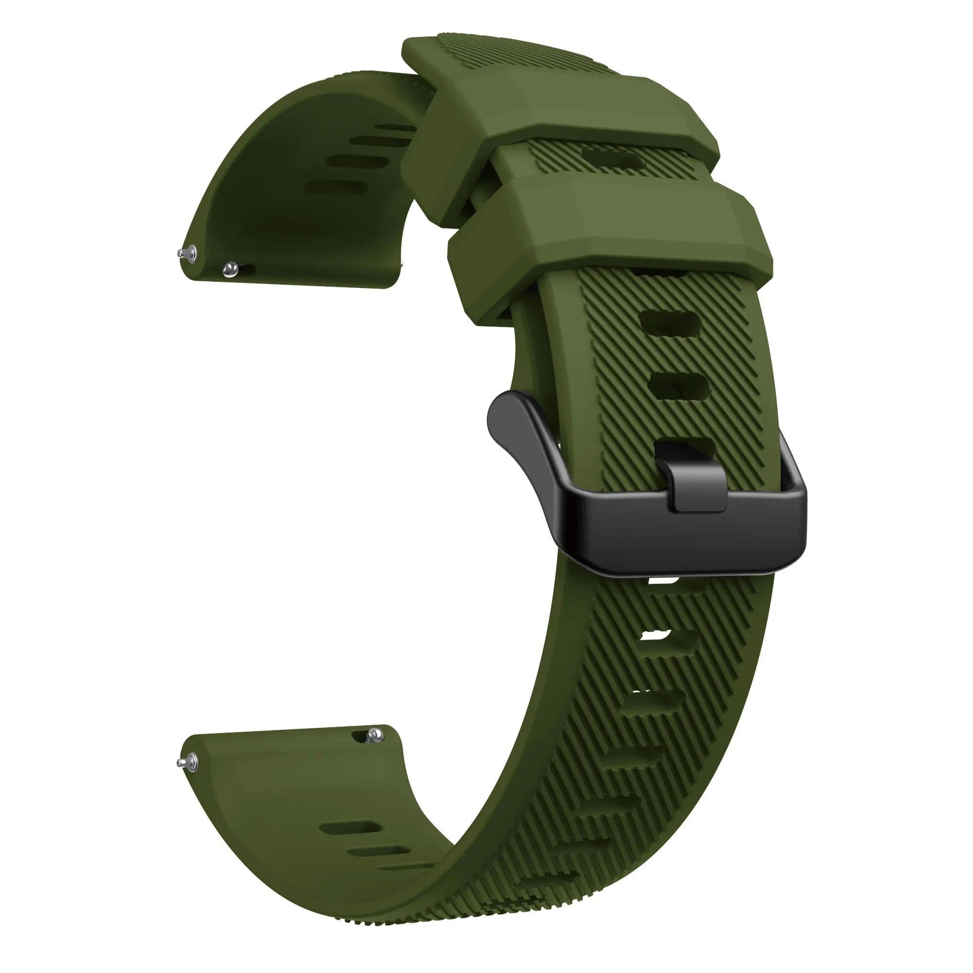 image-22mm Sports Silicone Strap for Mi bro Watch - Durable & Comfortable Band
