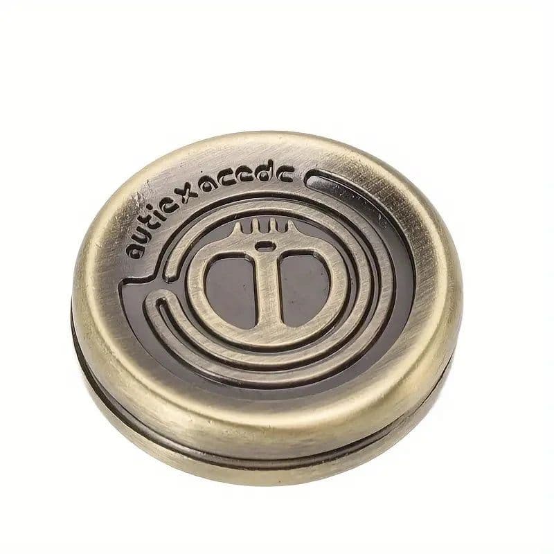 image-AHHLCLT Magnetic Haptic Coins for Stress Relief - EDC Fidget Toy