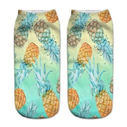image-AnBnCn Funny Nutella 3D Printed Casual Socks - Kawaii Gift Delight