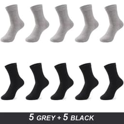 image-ZTOET Brand Men's Cotton Socks High Quality Black Business Soft Breathable Winter Male Long Socks New Style Plus Size (6-14)