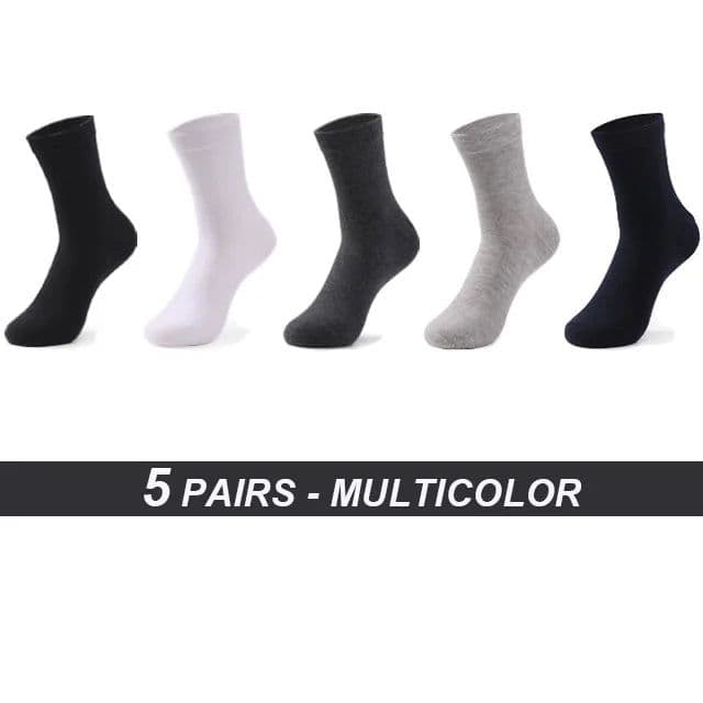 image-ZTOET Brand Men's Cotton Socks High Quality Black Business Soft Breathable Winter Male Long Socks New Style Plus Size (6-14)
