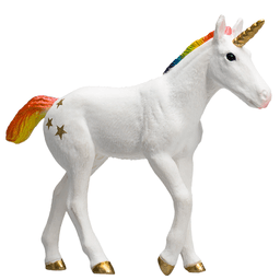 image-Rainbow Unicorn Baby Toy Fantasy Mythical Creature Figure