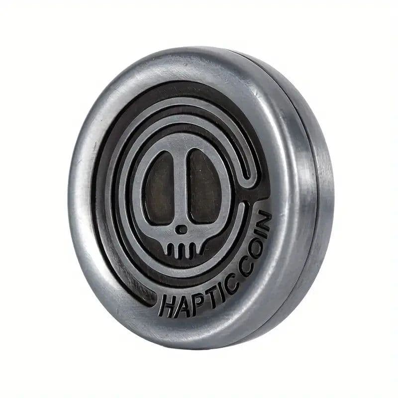 image-AHHLCLT Magnetic Haptic Coins for Stress Relief - EDC Fidget Toy
