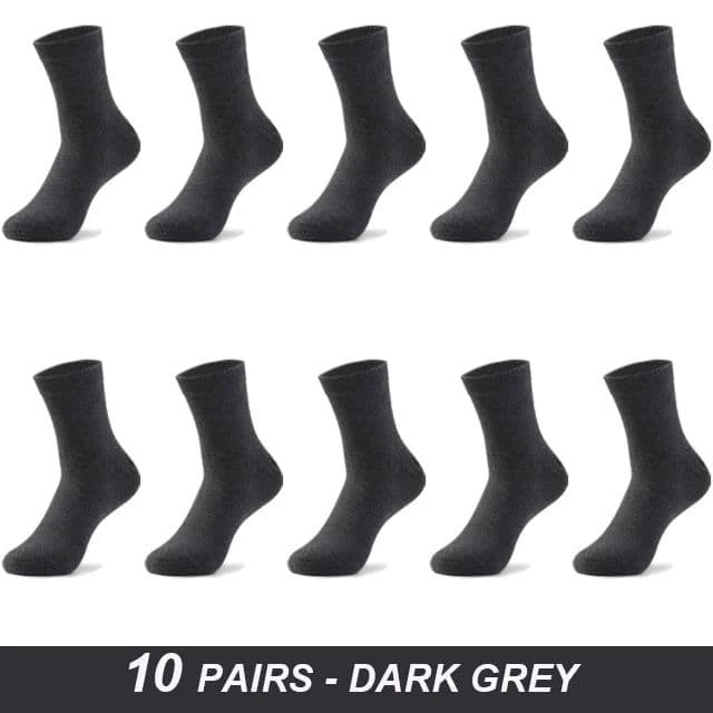 image-ZTOET Brand Men's Cotton Socks High Quality Black Business Soft Breathable Winter Male Long Socks New Style Plus Size (6-14)